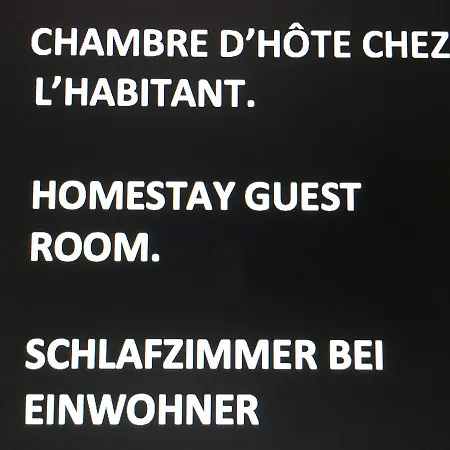 Séjour chez l'habitant Plein Centre